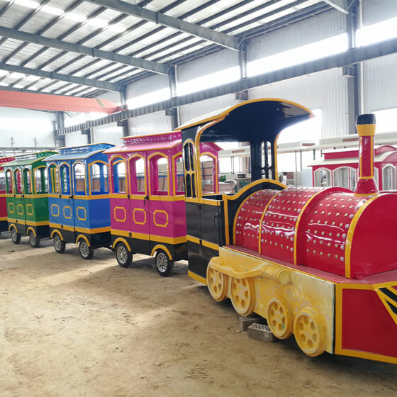 Vintage Amusement Park Train