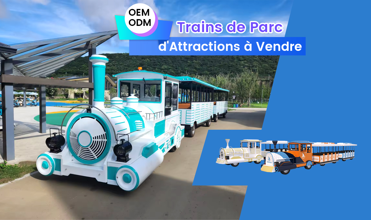 Trains de Parc d'Attractions à Vendre -  - 1